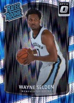 2017-18 Donruss Optic - Rated Rookie Shock #153 Wayne Selden Jr. Front
