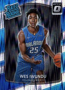2017-18 Donruss Optic - Rated Rookie Shock #168 Wes Iwundu Front