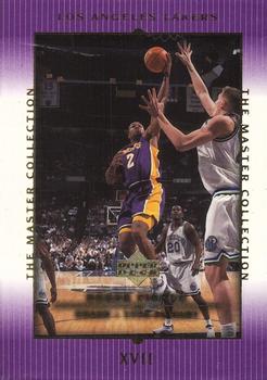 2000 Upper Deck Lakers Master Collection #XVII Derek Fisher Front