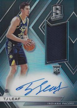 2017-18 Panini Spectra #132 TJ Leaf Front