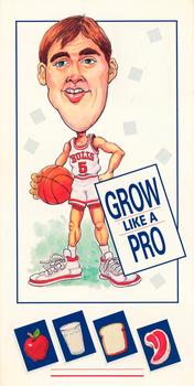 1989-90 Wisconsin Dairy Council Chicago Bulls #NNO John Paxson Front