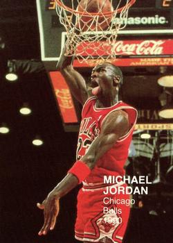 1990 N.B.A. Superstars (Black Back) (unlicensed) #NNO Michael Jordan Front