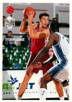 1995-96 Panini LNB (France) #63 Sylvain Lesage Front