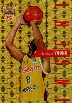 1994-95 Panini LNB (France) - Insert #INS 4 Michael Young Front