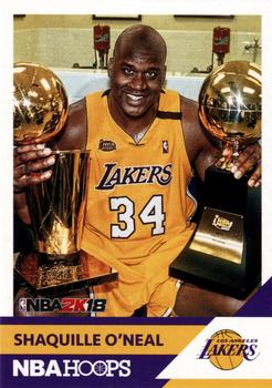 2017-18 Hoops NBA2K18 Shaquille O'Neal #3 Shaquille O'Neal Front