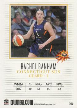 2018 Rittenhouse WNBA #28 Rachel Banham Back