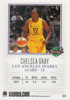 2018 Rittenhouse WNBA #60 Chelsea Gray Back