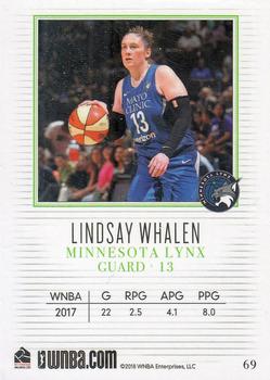 2018 Rittenhouse WNBA #69 Lindsay Whalen Back