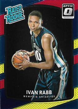2017-18 Donruss Optic - Red and Yellow #156 Ivan Rabb Front