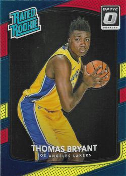 2017-18 Donruss Optic - Red and Yellow #160 Thomas Bryant Front