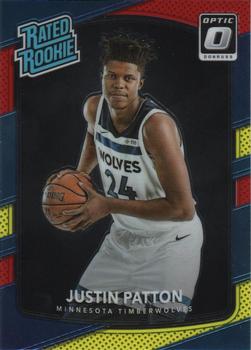 2017-18 Donruss Optic - Red and Yellow #185 Justin Patton Front