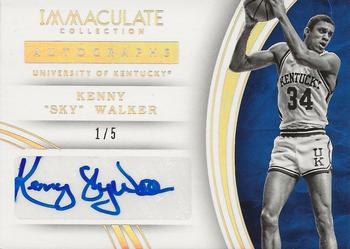 2016-17 Panini Immaculate Collection Collegiate - Autographs Gold #104 Kenny 