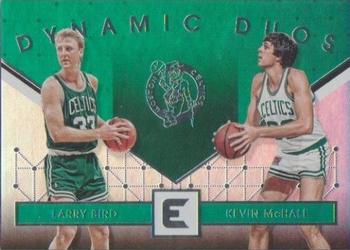 2017-18 Panini Essentials - Dynamic Duos #DD-1 Larry Bird / Kevin McHale Front