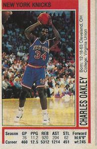 1991-92 Panini Stickers (Greek) #162 Charles Oakley Front