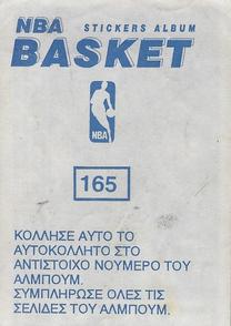 1991-92 Panini Stickers (Greek) #165 Maurice Cheeks Back