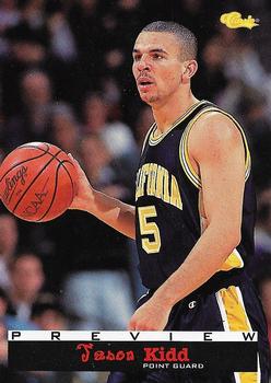 1994 Classic Draft - Basketball Previews #BP2 Jason Kidd Front