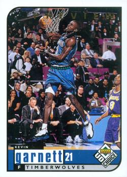 1998-99 UD Choice Preview #85 Kevin Garnett Front