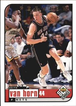 1998-99 UD Choice Preview #89 Keith Van Horn Front