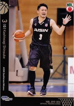 2015-16 National Basketball League #37 Shinsuke Kashiwagi Front