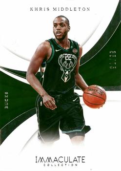 2017-18 Panini Immaculate Collection #6 Khris Middleton Front