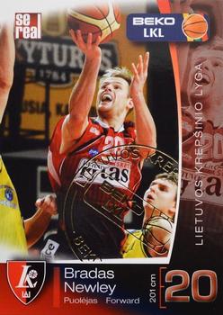 2011-12 Sereal Beko Lithuania Basketball League (LKL) #LRY-014 Brad Newley Front