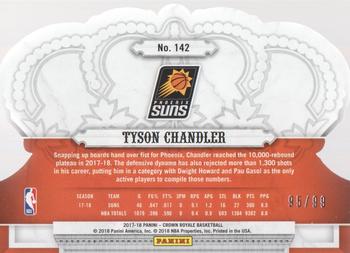 2017-18 Panini Crown Royale - Crystal #142 Tyson Chandler Back