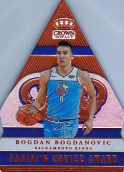 2017-18 Panini Crown Royale - Panini's Choice #PC-10 Bogdan Bogdanovic Front