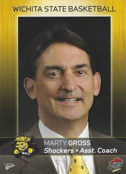 2008-09 MultiAd Wichita State Shockers #NNO Marty Gross Front