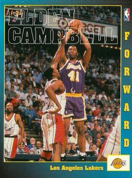 1997 Scholastic Ultimate NBA Postcards #NNO Elden Campbell Front