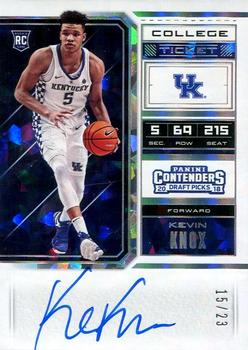 2018 Panini Contenders Draft Picks - Cracked Ice #61 Kevin Knox Front