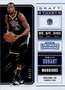 2018 Panini Contenders Draft Picks - Draft Ticket #32 Kevin Durant Front