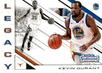 2018 Panini Contenders Draft Picks - Legacy #19 Kevin Durant Front