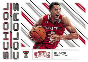 2018 Panini Contenders Draft Picks - School Colors #15 Zhaire Smith Front