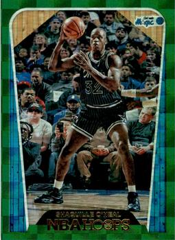 2018-19 Hoops - Green Checkerboard #298 Shaquille O'Neal Front