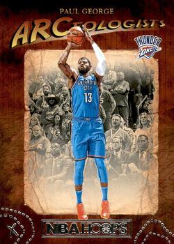 2018-19 Hoops - ARCeologists #ARC-1 Paul George Front