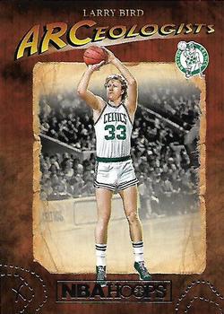 2018-19 Hoops - ARCeologists #ARC-4 Larry Bird Front