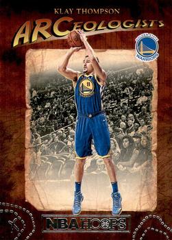 2018-19 Hoops - ARCeologists #ARC-13 Klay Thompson Front