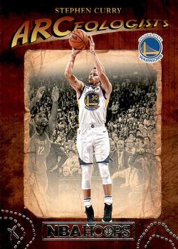 2018-19 Hoops - ARCeologists #ARC-15 Stephen Curry Front