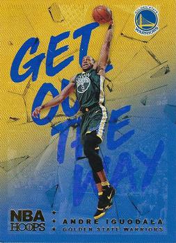 2018-19 Hoops - Get Out The Way Holo #GOW-19 Andre Iguodala Front