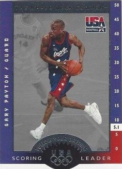 1996 Upper Deck USA - Follow Your Dreams Exchange Silver #FD10 Gary Payton Front