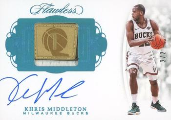 2017-18 Panini Flawless - Championship Tags Autographs #29 Khris Middleton Front