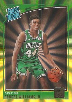 2018-19 Donruss - Holo Green and Yellow Laser #167 Robert Williams III Front