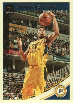 2018-19 Donruss - Press Proof Silver #132 Thaddeus Young Front