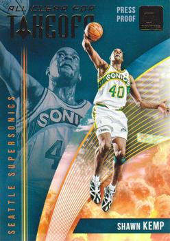 2018-19 Donruss - All Clear for Takeoff Press Proof #9 Shawn Kemp Front