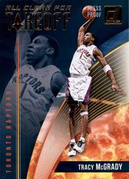 2018-19 Donruss - All Clear for Takeoff Press Proof #10 Tracy McGrady Front
