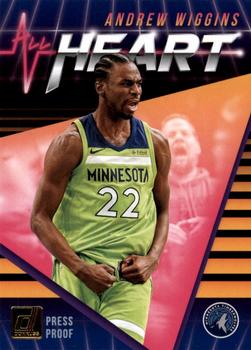 2018-19 Donruss - All Heart Press Proof #12 Andrew Wiggins Front