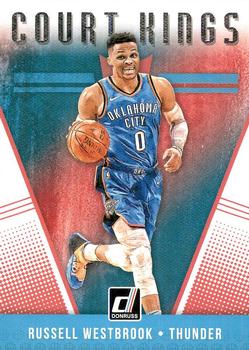 2018-19 Donruss - Court Kings #18 Russell Westbrook Front
