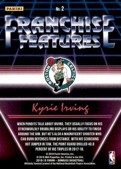 2018-19 Donruss - Franchise Features #2 Kyrie Irving Back