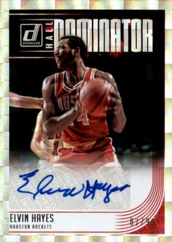 2018-19 Donruss - Hall Dominator Signatures #HD-EHY Elvin Hayes Front