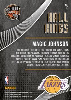 2018-19 Donruss - Hall Kings Press Proof #19 Magic Johnson Back